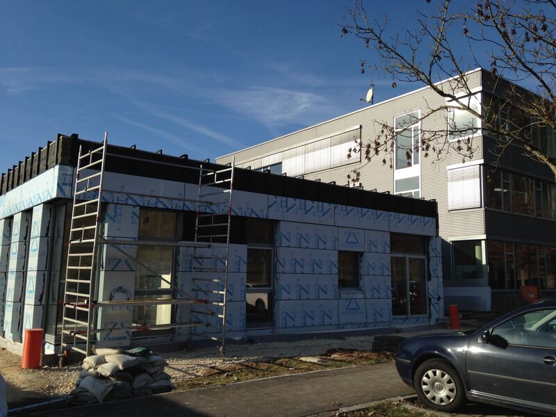 Technical Centre II Extension – Construction work is progressing well