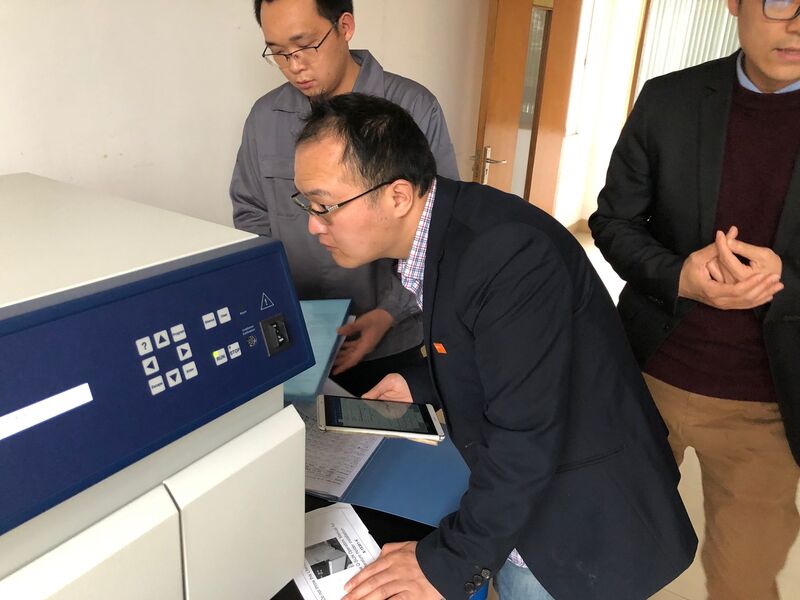 IFO China carries out an inspection in the new sector