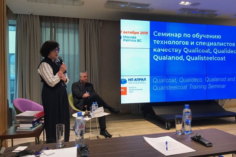 IFO bei Generallizenznehmer Qualisteelcoat in Russland