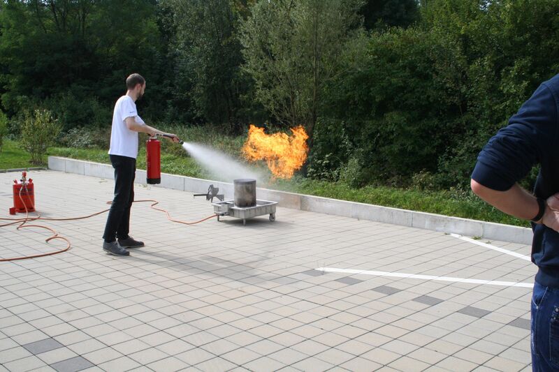 Putting out fires from a distance