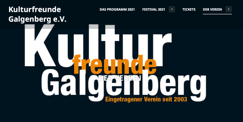 Galgenberg-Festival 6. und 7. August