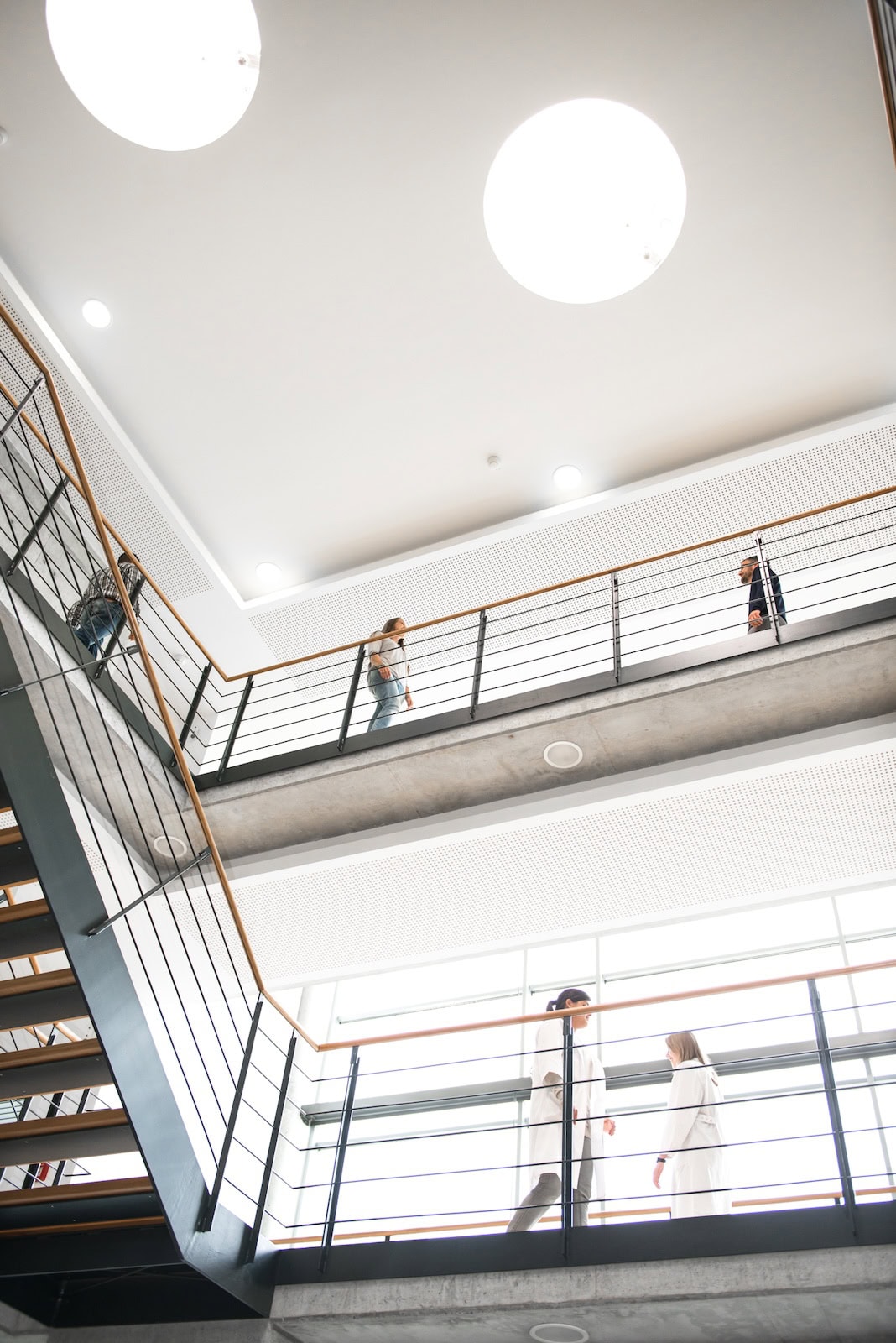 Stairwell in the company building in Schwäbisch Gmünd