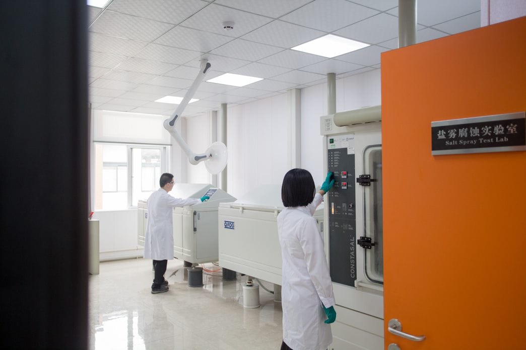 Salzsprühnebellabor am Standort Hangzhou